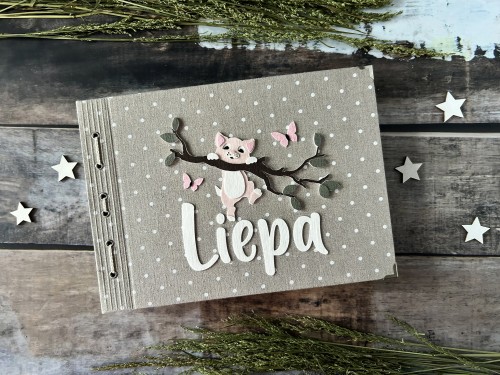 NUOTRAUKŲ ALBUMAS / PALINKĖJIMŲ KNYGA "IŠDYKĘS KAČIUKAS (Rožinis)"